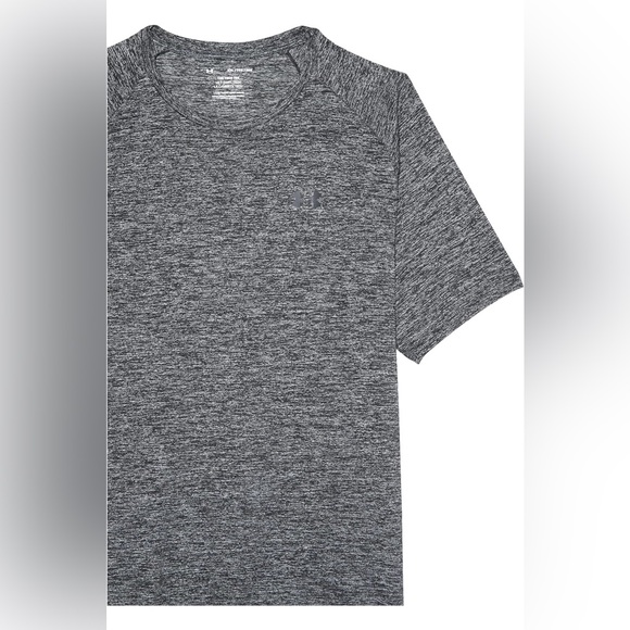 NWT Men's Under Armour Tech 2.0 Gray (002)/Black Short-Sleeve T-Shirt Size XXLT - Picture 5 of 13